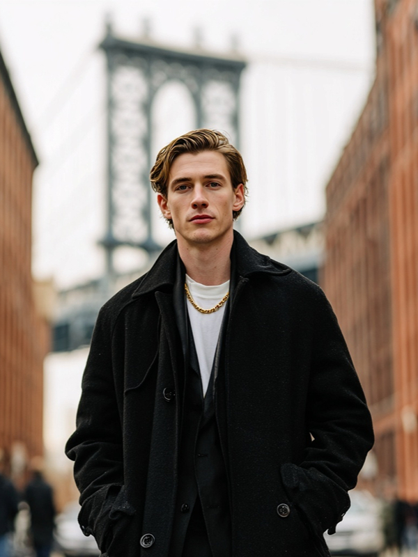 original image and spooky male vampire filter effect 1