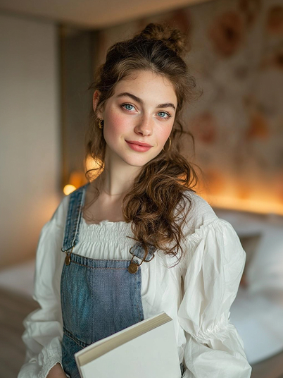 original image and spooky candle demon filter effect 1