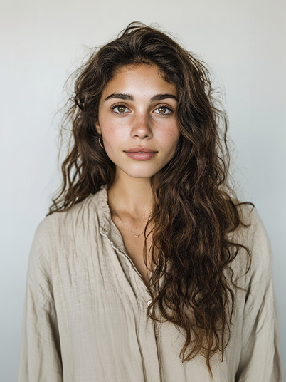 original image and Medusa filter effect with a templa e in the background 1