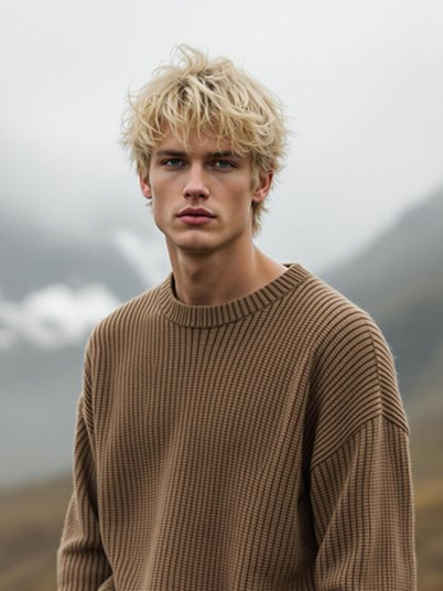 a terrifying male zombie and clown lurk in the backstage area of the haunted house 1